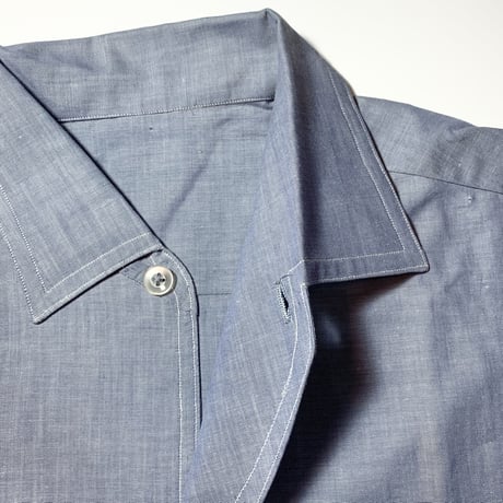 1960's Unknown Chambray S/S Shirt Deadstock