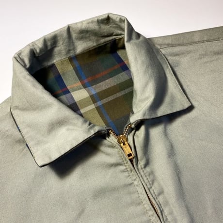 1960's Unknown Cotton Reversible Blouson Deadstock