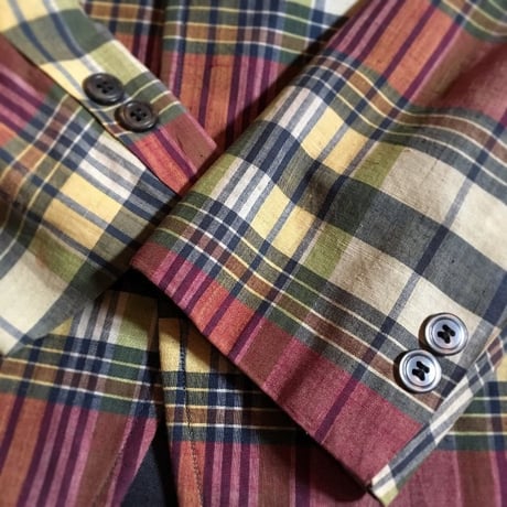 1960's Seeley's Indian Madras Tailored Jacket