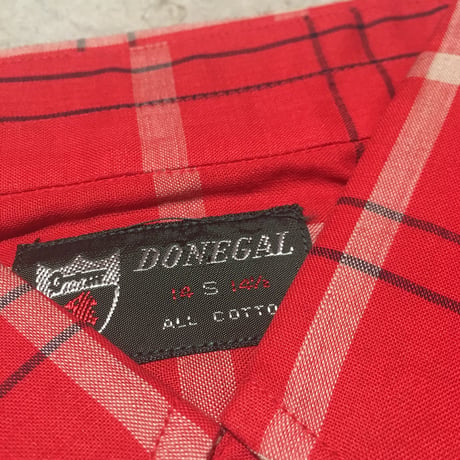 1960's DONEGAL S/S Shirt Deadstock
