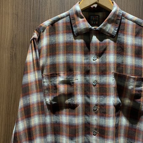 1960's McGREGOR Rayon L/S Shirt