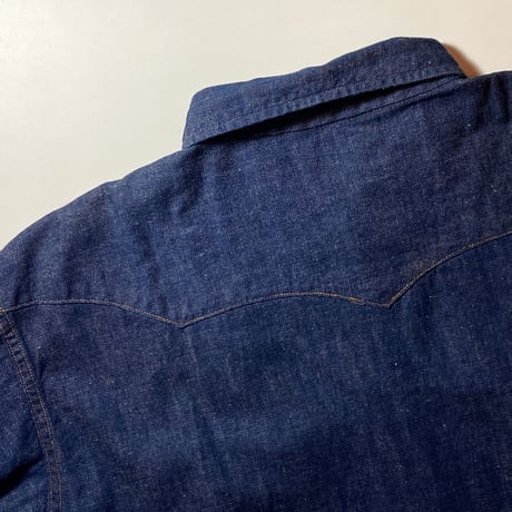 1950's FOREMOST Denim Western L/S Shirt