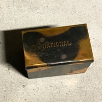 1920's〜 NATIONAL Japanned Metal Money Box