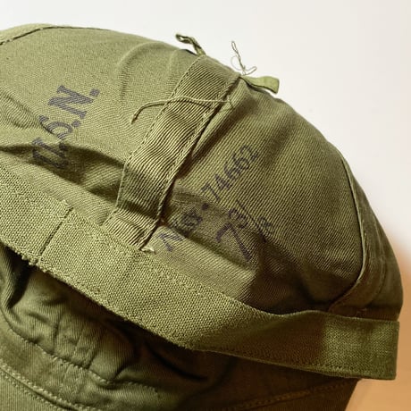 1940's US.NAVY Cotton Twill Cap Deadstock