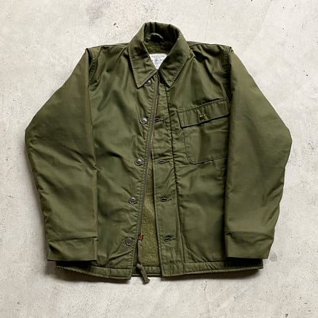 1980's US.NAVY A-2 Deck Jacket Deadstock
