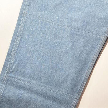 1960's Unknown Cotton Double Knee Trousers Deadstock