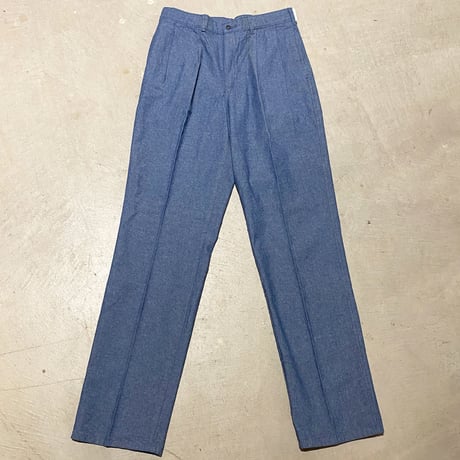 1970's〜 Unknown Chambray Trousers