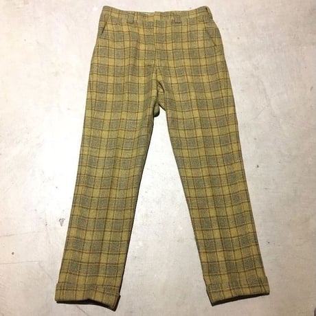 1960's Carrol&Co Wool Tapered Slacks