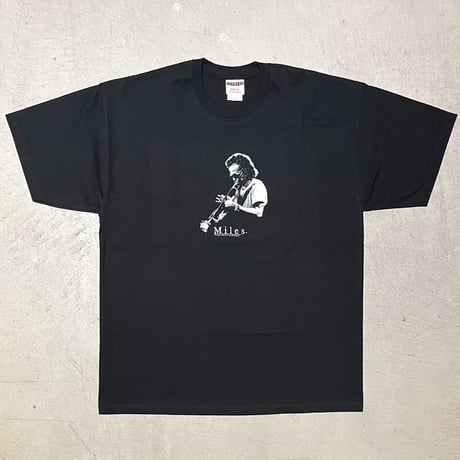 2000's〜 JERZEES Miles Davis Printed Tee Deadstock