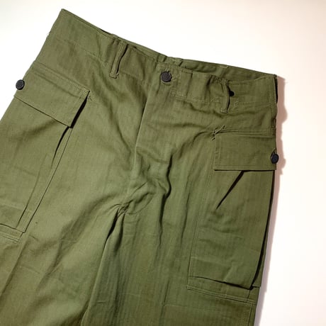 1940's US.ARMY M-43 Herringbone Trousers Deadstock