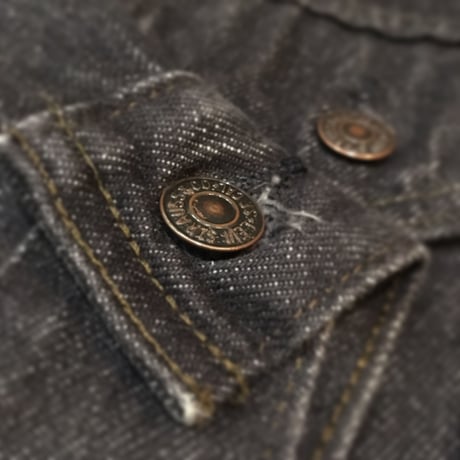 1980's Levi's 70506 Black Denim Jacket