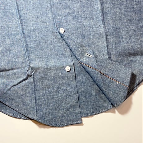 1980's KEY Chambray L/S Shirt Deadstock
