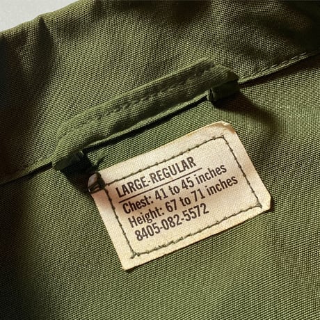 1960's US.ARMY Jungle Fatigue 3rd Jacket