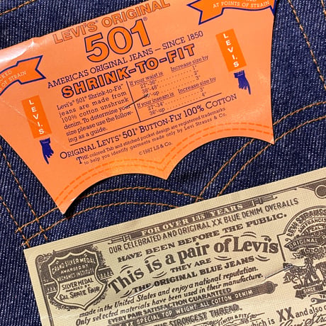1980's Levi's 501 Denim Pants Deadstock