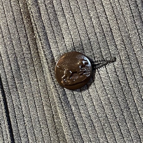 1950's French Unknown Pique Hunting Jacket