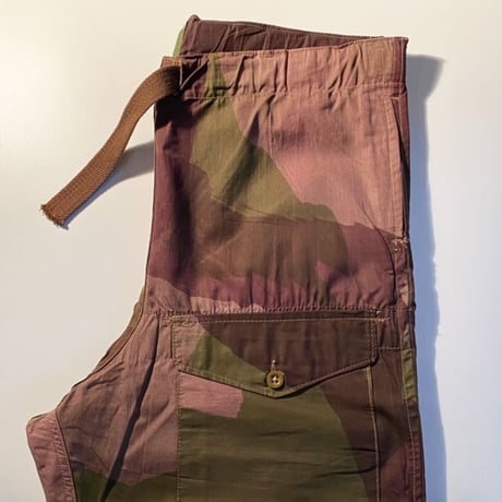 1940's British Army SAS Brush Pattern Over Trousers Deadstock