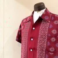 1950's DUKE KAHANAMOKU Rayon Hawaiian S/S Shirt