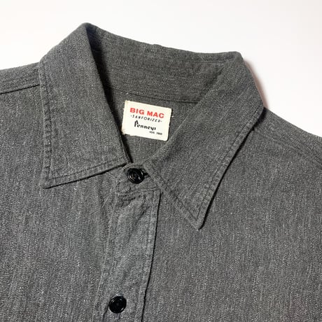 1960's BIG MAC Black Chambray L/S Shirt