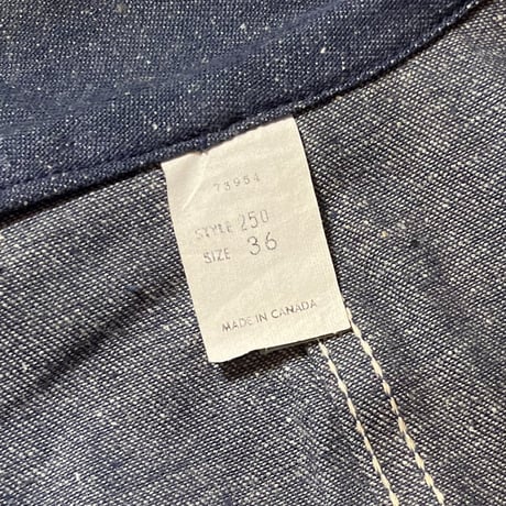 1960's WHITE FIELD Denim Coverall Deadstock