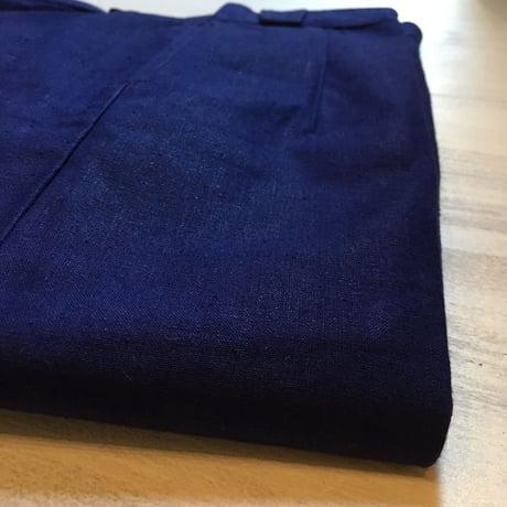 1950's French Unknown Cotton&Linen Trousers Deadstock