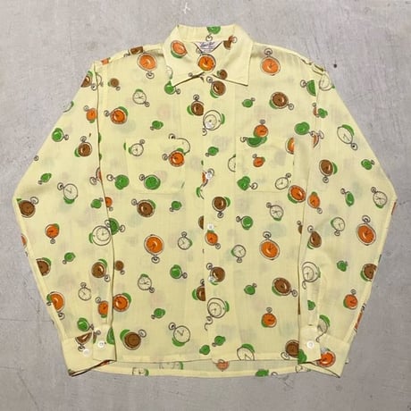 1960's Lance-Set Rayon L/S Shirt