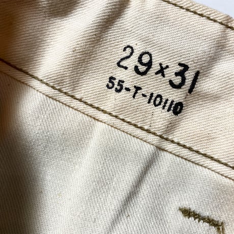 1950's US.ARMY Chino Trousers Deadstock