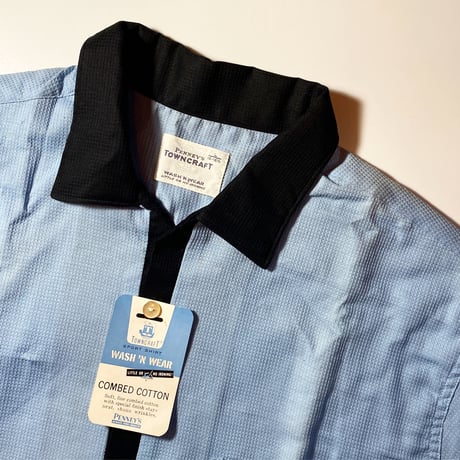 1960's TOWNCRAFT Quarter Sleeve Pullover Shirt Deadstock