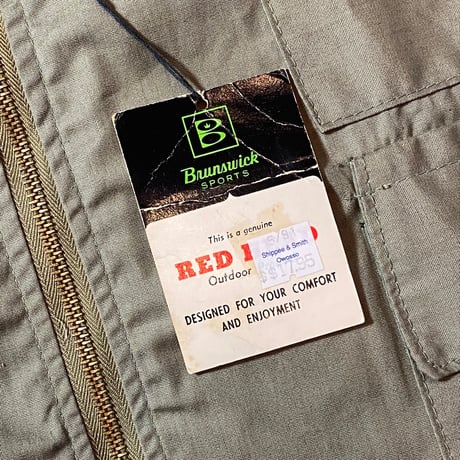 1960's RED HEAD Fishing Jacket Deadstock