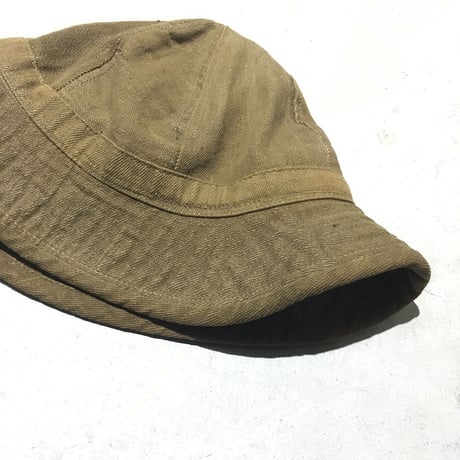 1910's〜 US.ARMY Brown Denim Hat