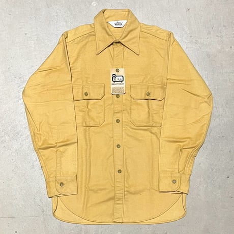 1970's Woolrich Chamois Cloth L/S Shirt Deadstock