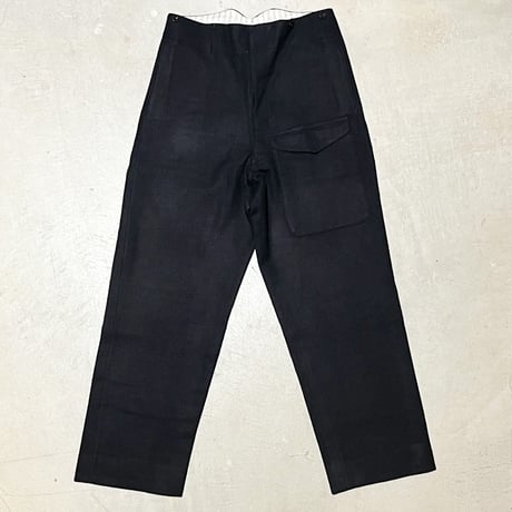 1940〜50's Royal Navy Wool Trousers Deadstock