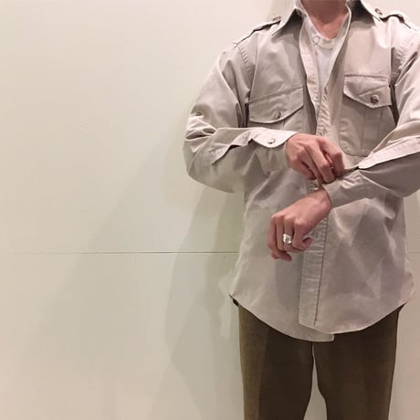 1960's ABERCROMBIE&FITCH Safari L/S Shirt