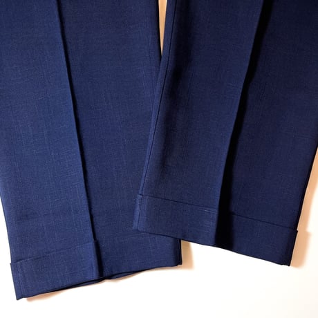 1950's Silver Rayon Slacks Deadstock