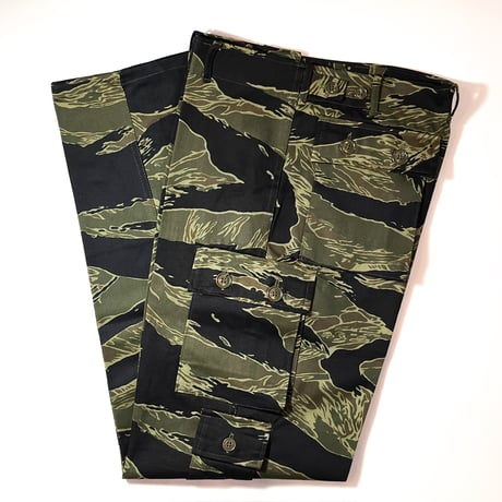 1960's US.ARMY Tiger Stripe Trousers Deadstock