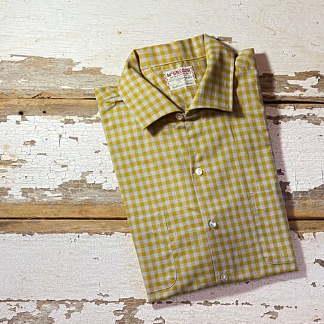 1960's McGREGOR L/S Shirt Deadstock
