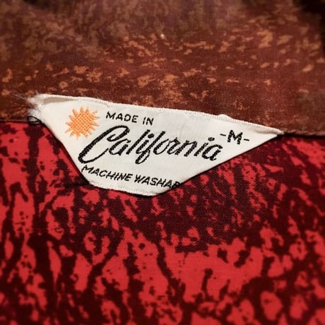 1950〜60's MADE IN California S/S Shirt