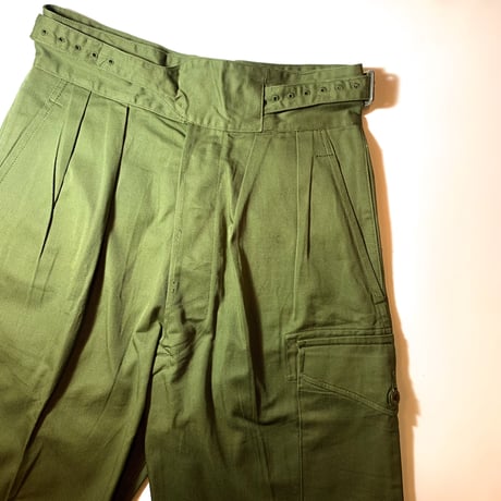 1960〜70's British Army Gurkha Trousers Deadstock