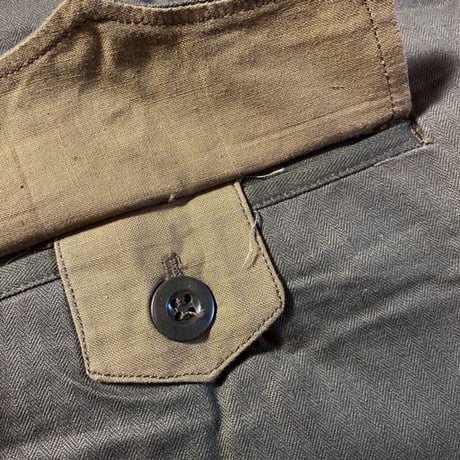 1950〜60's French Army M-47 Herringbone Trousers Deadstock