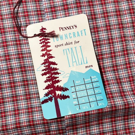 1960's TOWNCRAFT L/S Shirt Deadstock