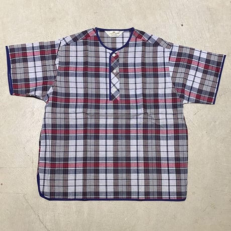 1960's MANOR HOUSE Henleyneck S/S Shirt Deadstock