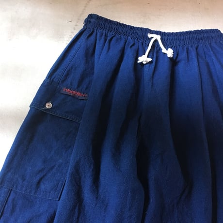 1980〜90's Unknown Indigo Easy Pants