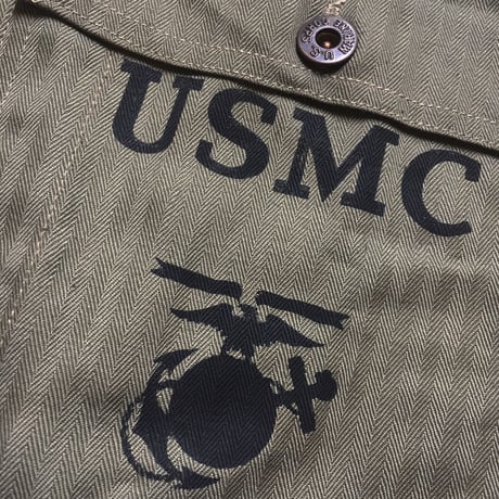 1940's USMC P-44 Herringbone Jacket Deadstock