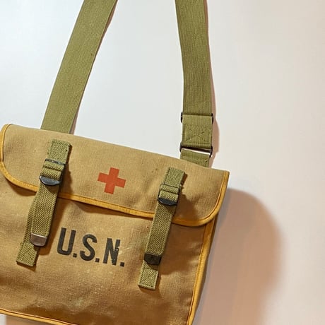 1940's US.NAVY Canvas Bag