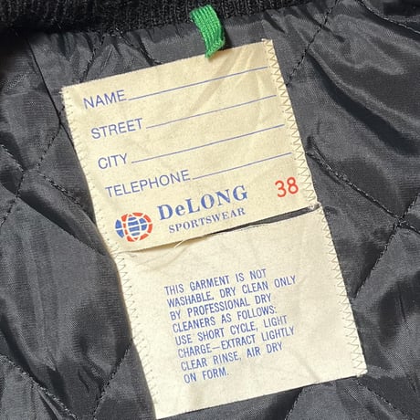 1980's DeLONG Stadium Jacket