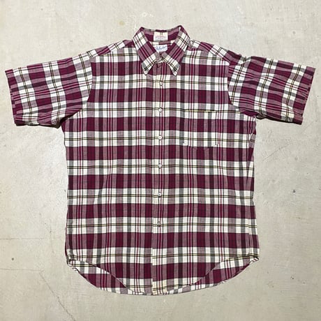 1960's Stulmaker's Indian Madras S/S Shirt