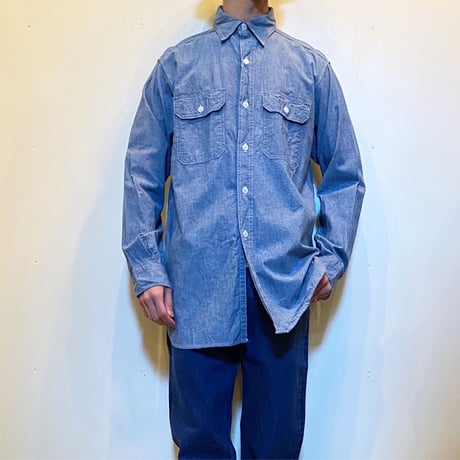 1950's Unknown Chambray L/S Shirt