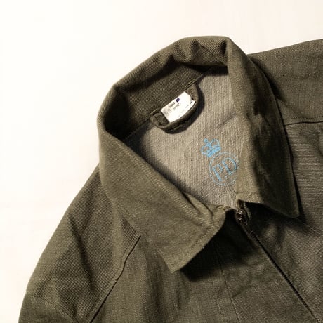 1960's〜 British Green Denim Prisoner Jacket