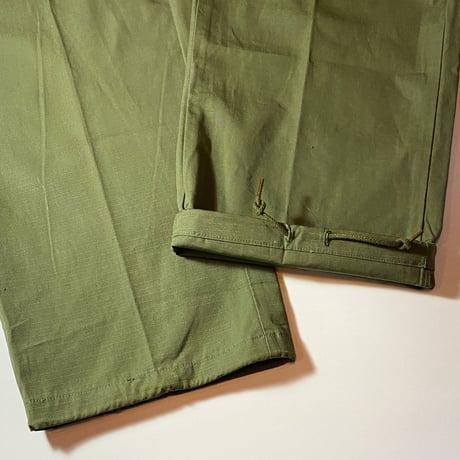 1960's US.ARMY Jungle Fatigue 4th Trousers Deadstock