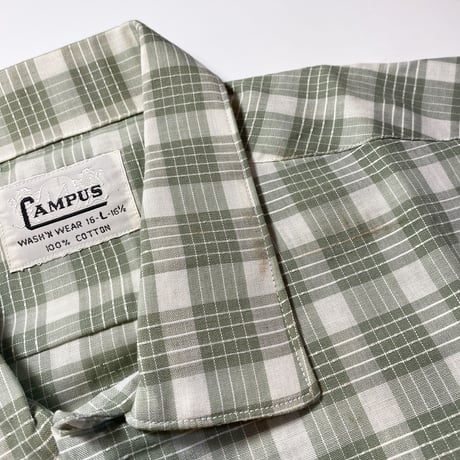 1960's CAMPUS S/S Shirt Deadstock