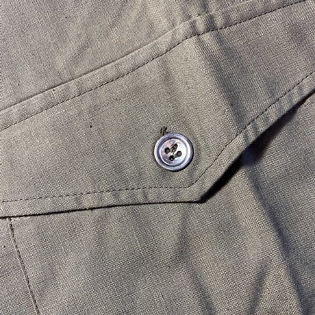 1940's Swedish Military M-39 Pullover L/S Shirt Deadstock
